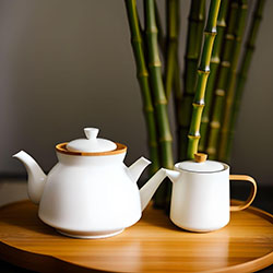 竹编茶壶